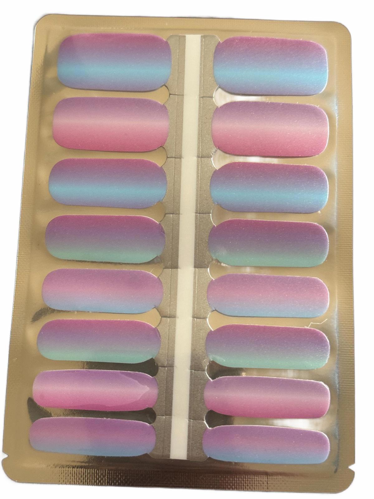 BlossomNoir: Twilight Dreams UV Free Gel Nail stickers