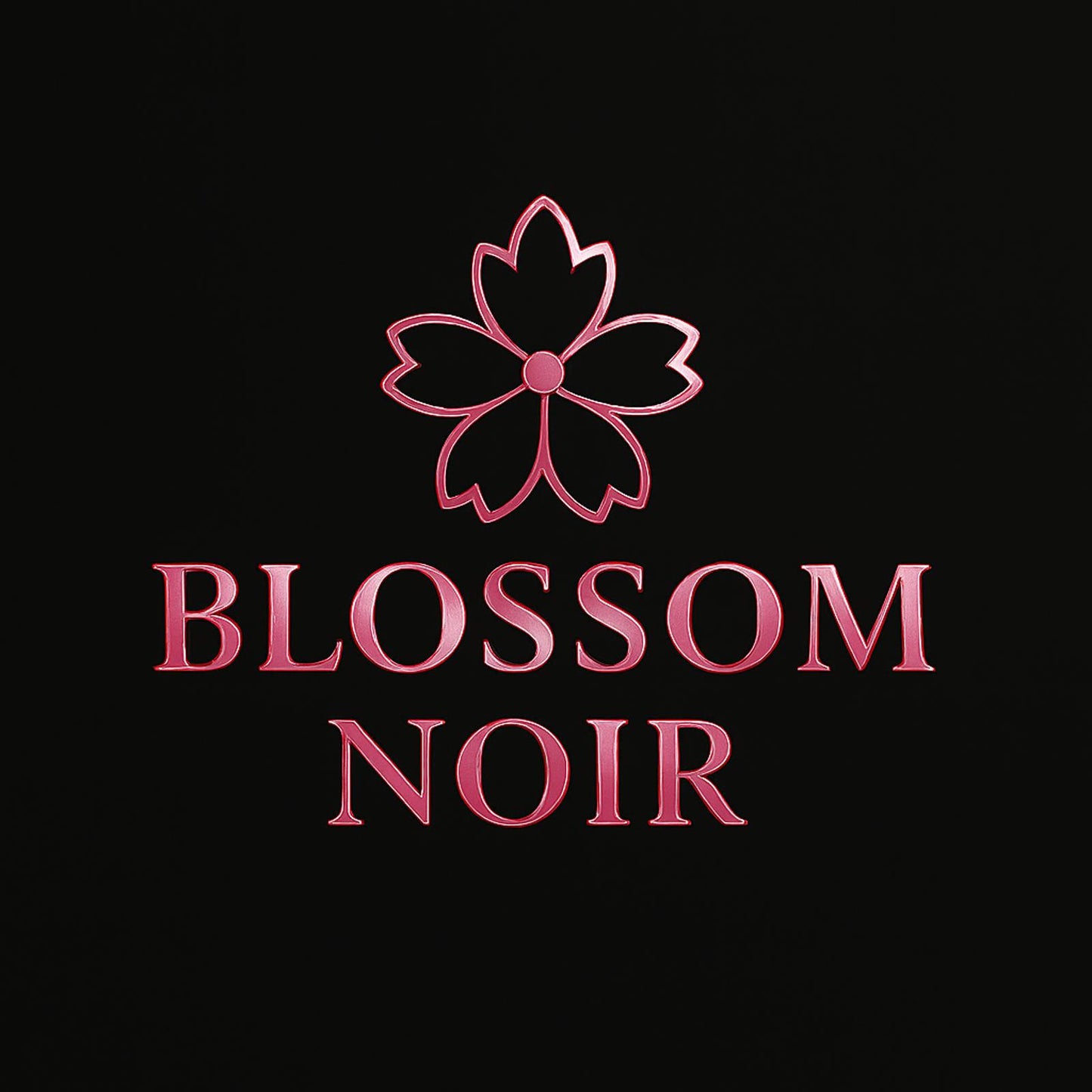 BlossomNoir: Velvet Noir Blooms UV Free Gel Nail stickers