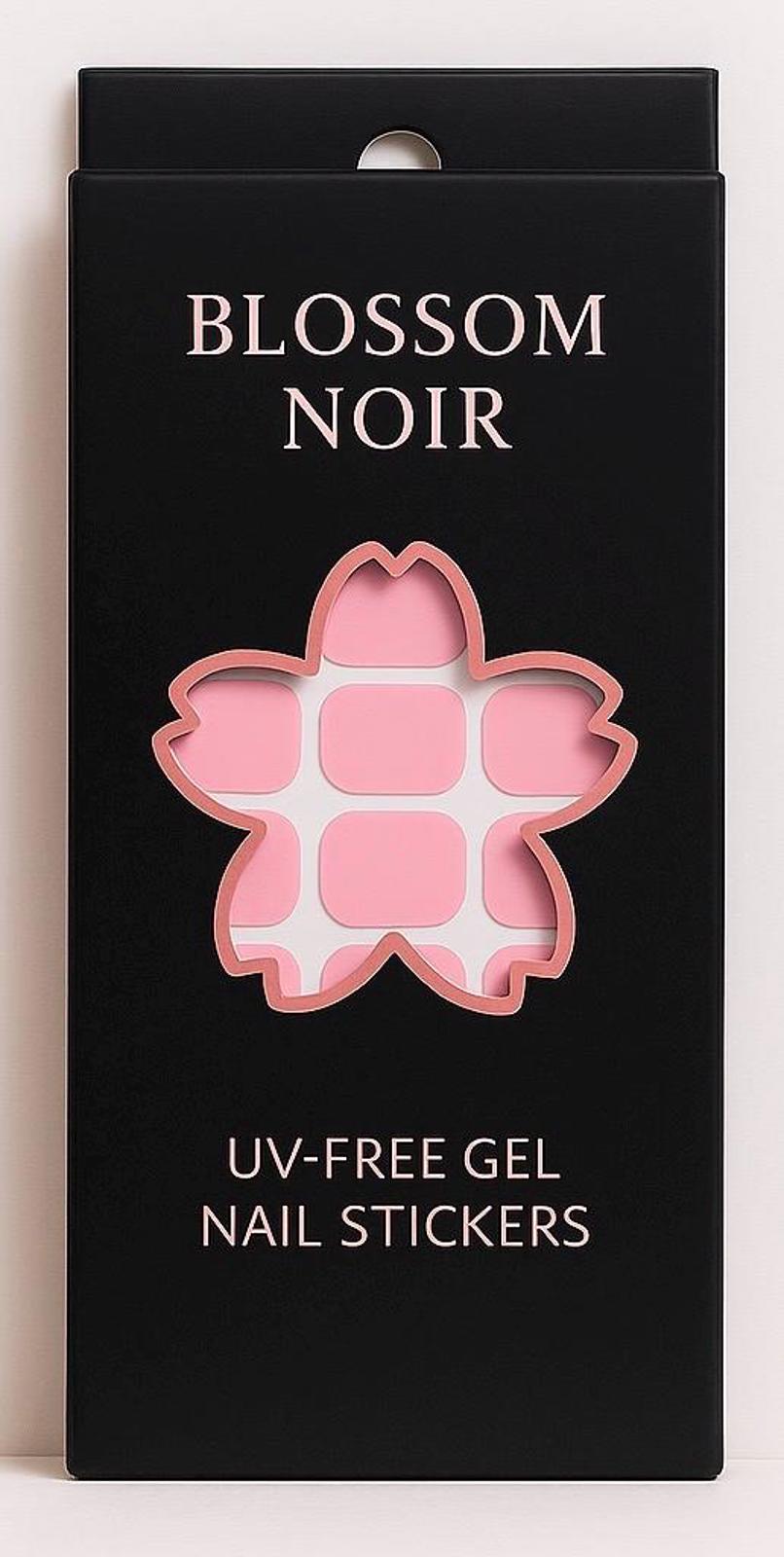 BlossomNoir:  La Vie en Rose UV Free Gel Nail stickers